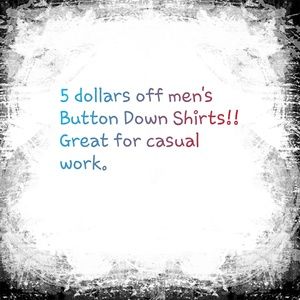 Sale!! Men's Button Down